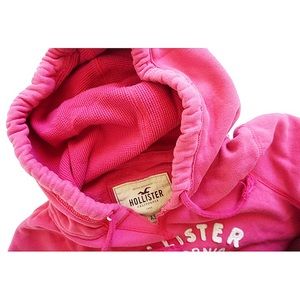 MUST GO!! Hollister Hot Pink Hoodie
