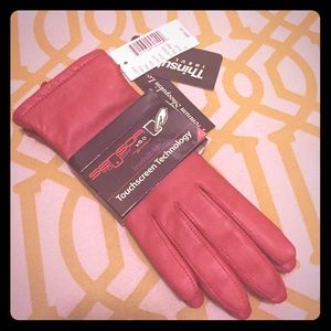 Brand New Sensor Touch Leather Gloves 💕