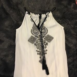 Boho mini dress