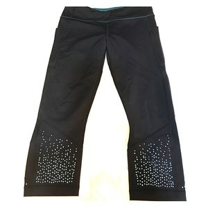 Lululemon Pace Rival Crop Lights Out