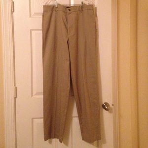 Izod Flat Front Khaki Pant