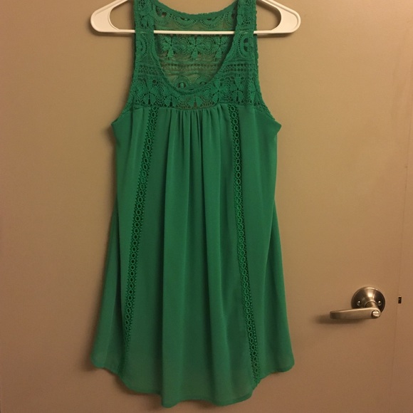 Green Lace Dress