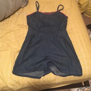 Brand new denim romper. Size large