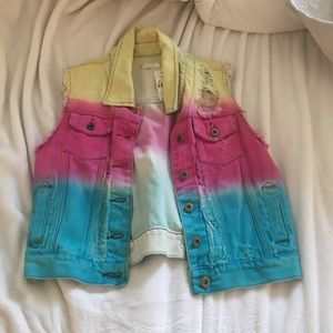 LF denim vest
