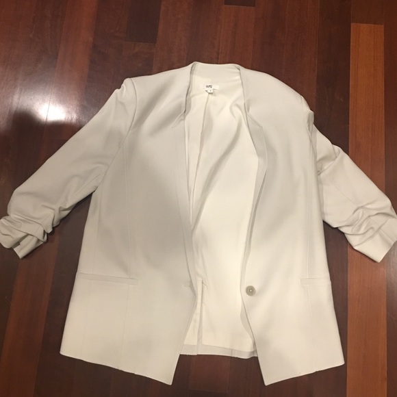 Helmut Lang cream blazer