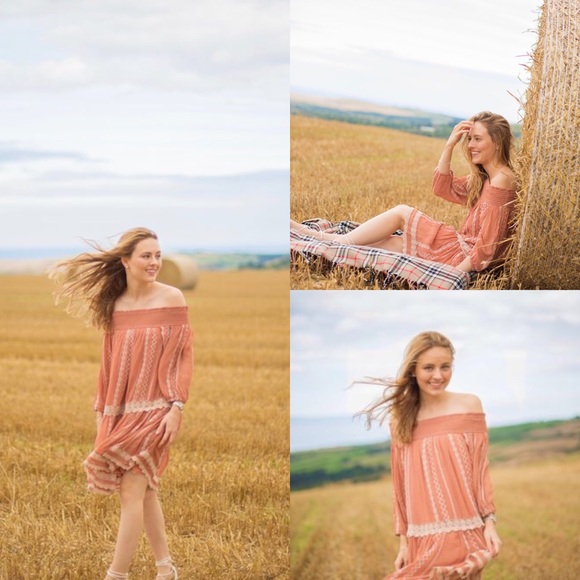 Anthropologie Dresses - Last 1! Anthropologie Off Shoulder Dress Anthropologie Dresses - Last 1! Anthropologie Off Shoulder Dress