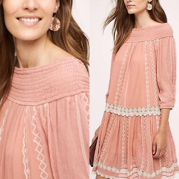 Anthropologie Dresses - Last 1! Anthropologie Off Shoulder Dress Anthropologie Dresses - Last 1! Anthropologie Off Shoulder Dress