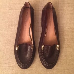 Antonio Melani Leather Flats - Size 9