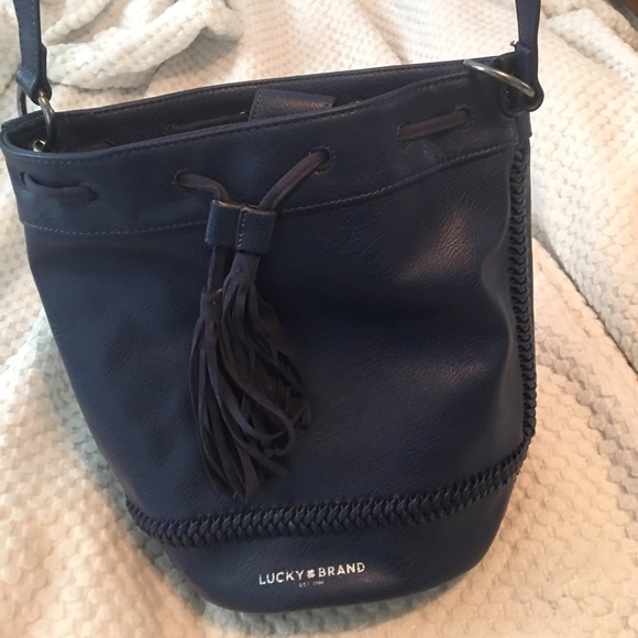 Navy blue Lucky cross body