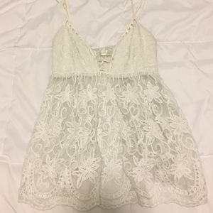 Millau LF Sheer babydoll Tank-top