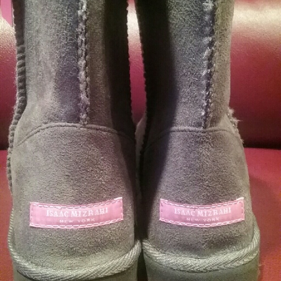 NWT Isaac Mizrahi Grey Slippers size 7*Final Price - Picture 2 of 3