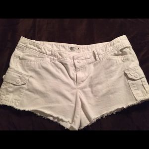 American Eagle White Shorts