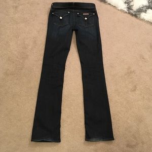Hudson boot cut jeans