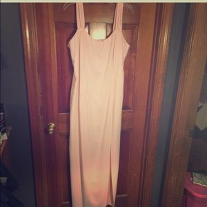 Light pink formal dress