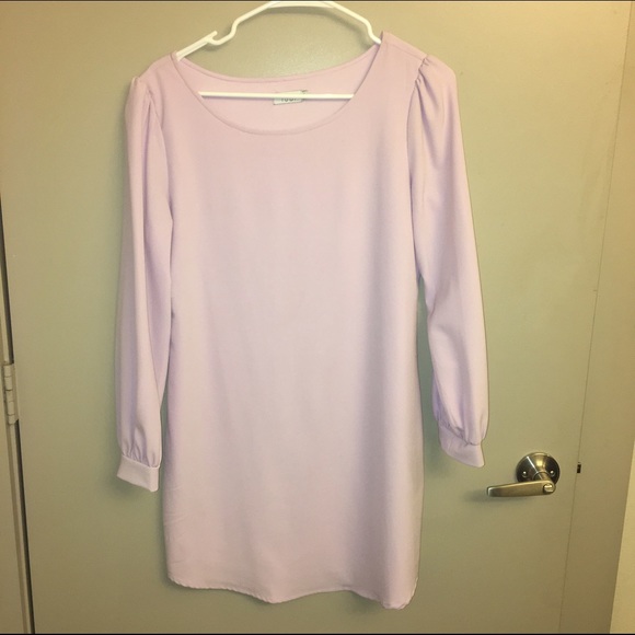 Lilac Shift Dress