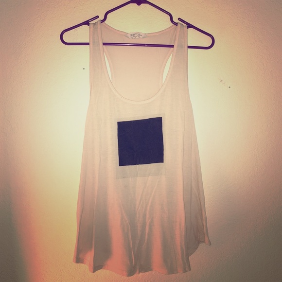 BCBG pink racer back tank. Size M