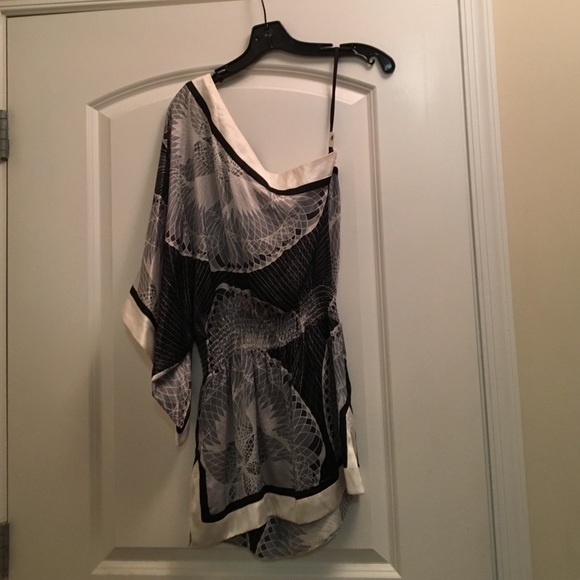 Bebe one shoulder dress