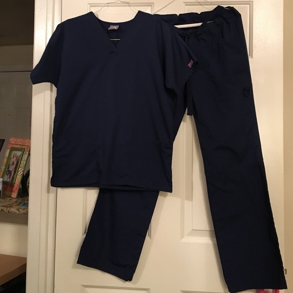 Navy Blue Cherokee Scrubs
