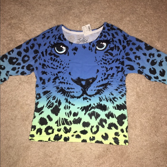NWT justice shirt
