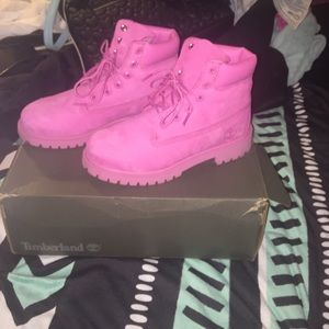 Girl Juniors Timberlands sz 4