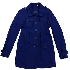 H&M: Royal Blue Peacoat