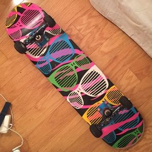 Bright Sunglass pattern Skateboard