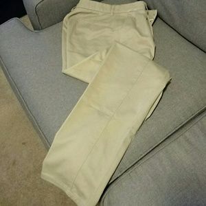 Khaki dress pants.  Like new!  31 x 34