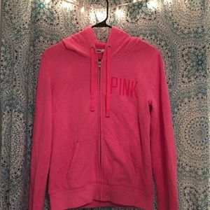 Victoria's Secret PINK zip-up sweatshirt