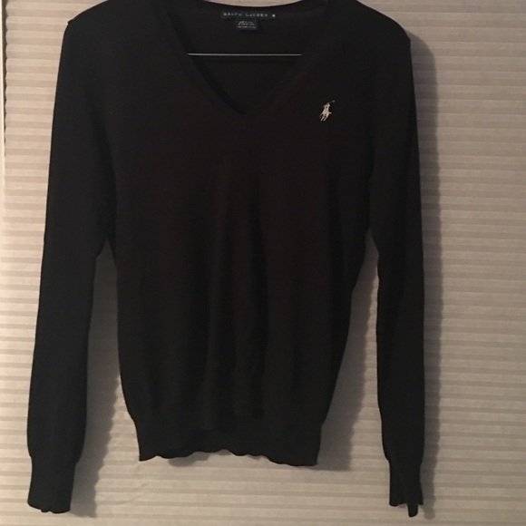 Black Polo sweater
