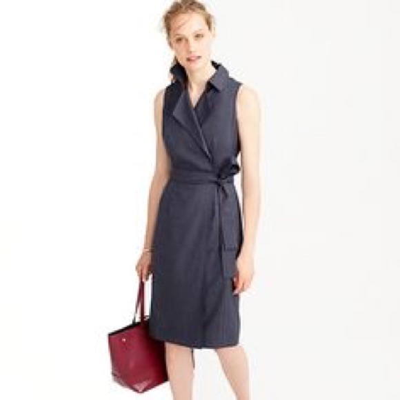 J crew trench dress
