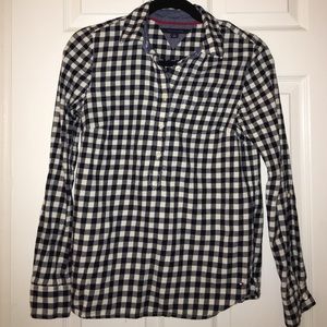 Tommy Hilfiger Buffalo Check Flannel Popover