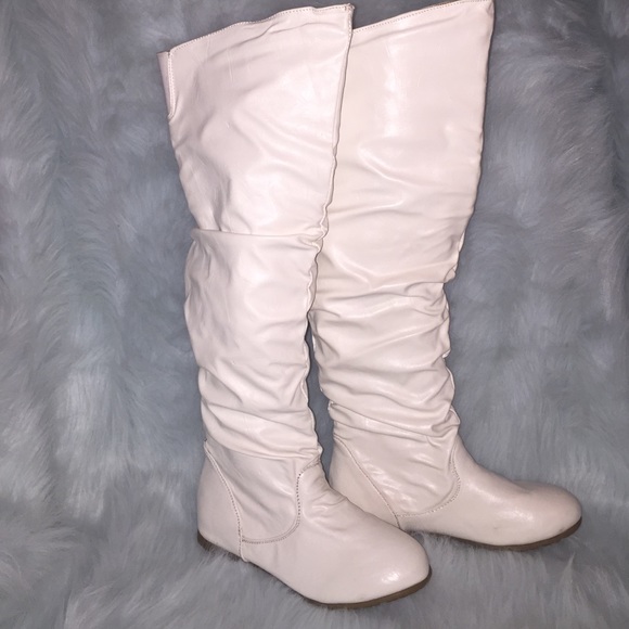 White boots