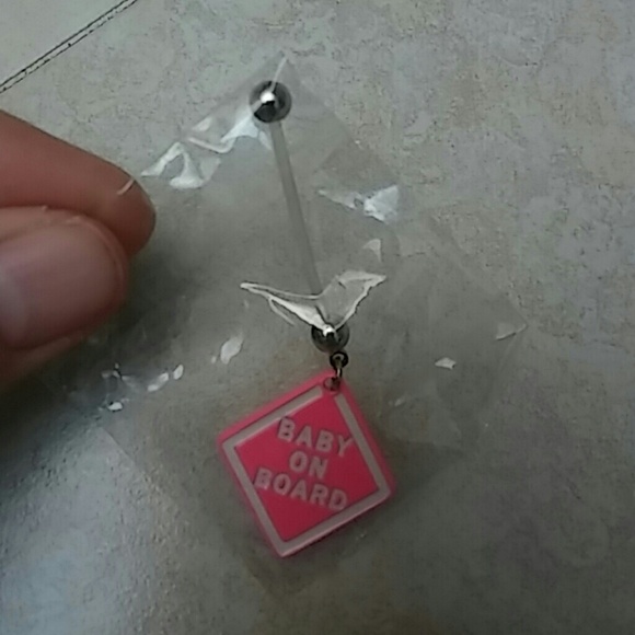 NEW 14G Flexible Pregnancy Belly Ring