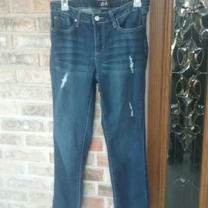 DESIGNER JEANS STRAIGHT CUFFED