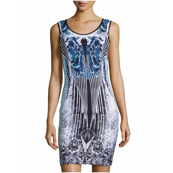 Alberto Makali Printed Knit Dress