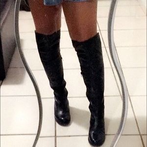 ✨Steve Madden Knee-High Leather Boots✨