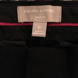 Black Banana Republic Sloan Pants