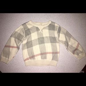 Burberry cashmere crewneck sweater