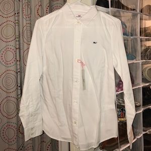 White Vineyard Vines button down