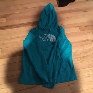 Teal north face