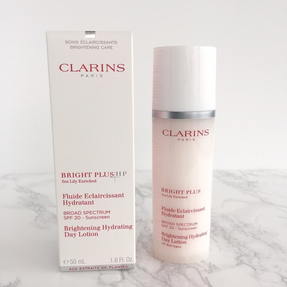 NWT Clarins BrightPlus HP Brighten/Hydrate Lotion
