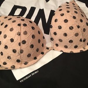 PINK Victoria secret heartbreaker push-up