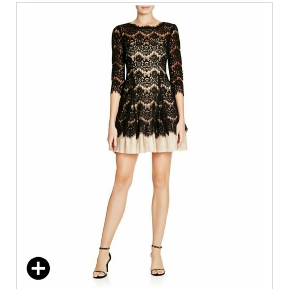 Lace aqua dress
