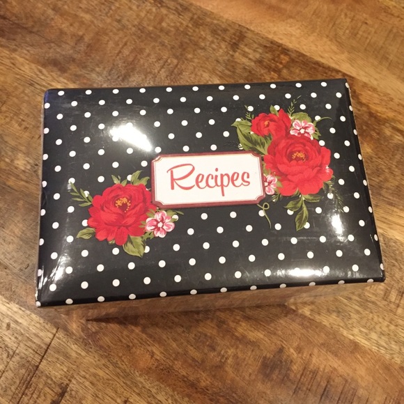 Recipe box