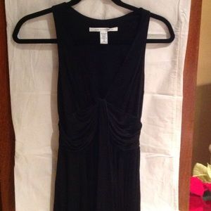 Diane Von Furstenberg black sleeveless top