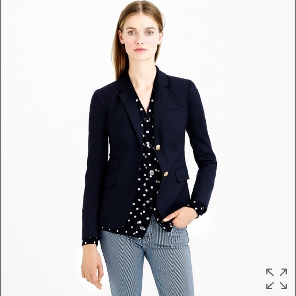 J. Crew Jackets & Blazers - J. Crew Navy School boy Blazer