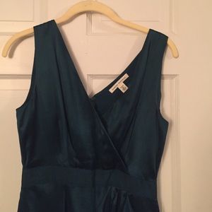 Elegant jewel toned party dress