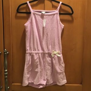 NWT crewcuts terry romper so 10