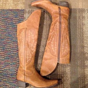 Knee high Ariat boots