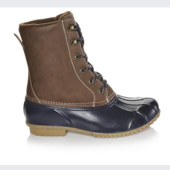 Worn Once! Duck Boots!